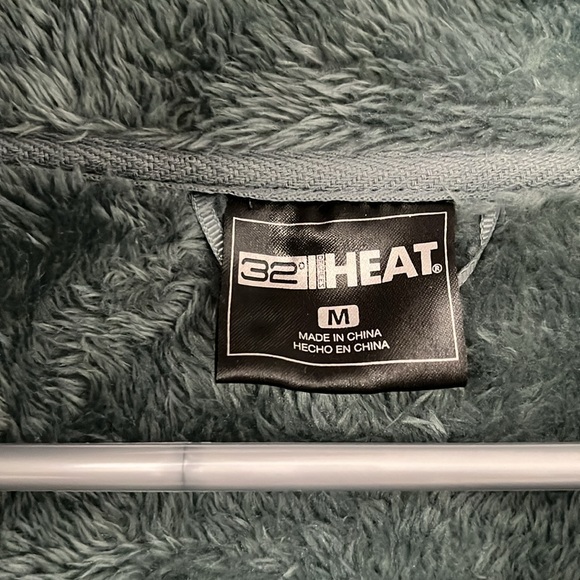 Super soft green fleece jacket - Picture 3 of 3